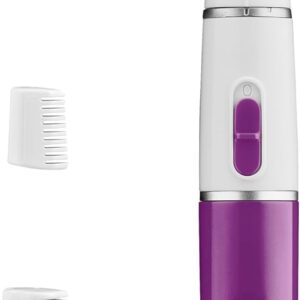 Conair All-in-1 Facial Hair Trimmer for Women, Perfect for Face, Ear/Nose and Eyebrows, Battery-Powered