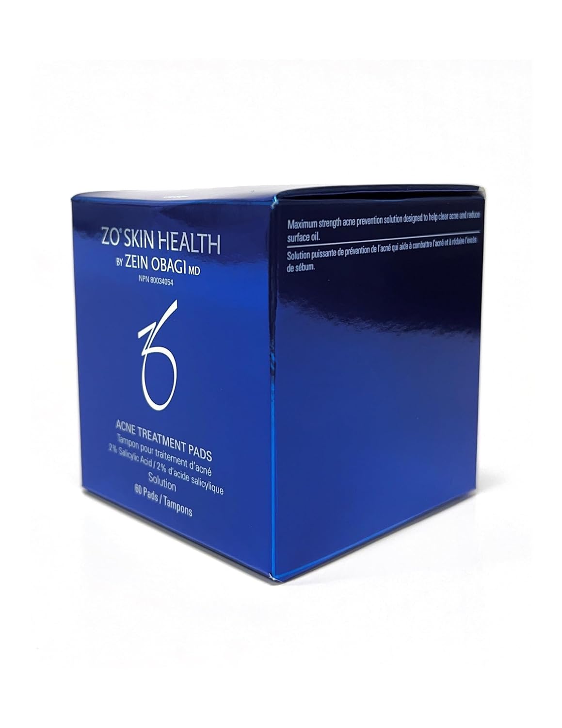 ZO SKIN HEALTH Acne Treatment Pads 2% Salicylic Acid (60 Individual Pads),