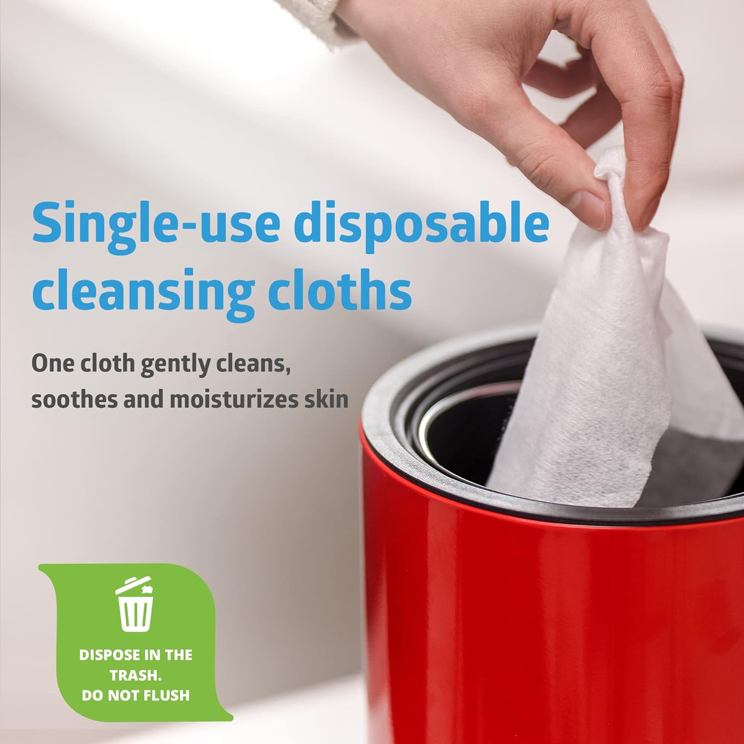 FitRight Personal Cleansing Wipes with Aloe (8x10 inch) | 600 Pieces Moisturizing Body Wipes for Adults Bathing and Incontinence Cleaning | Unscented Cloth Adult Wipes for Elderly Care - Image 4